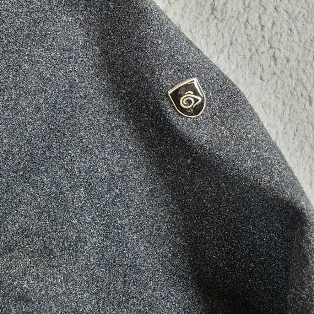 Craghoppers Fleece Jacket Men's Gray Shacket Pockets Shirt Size Medium